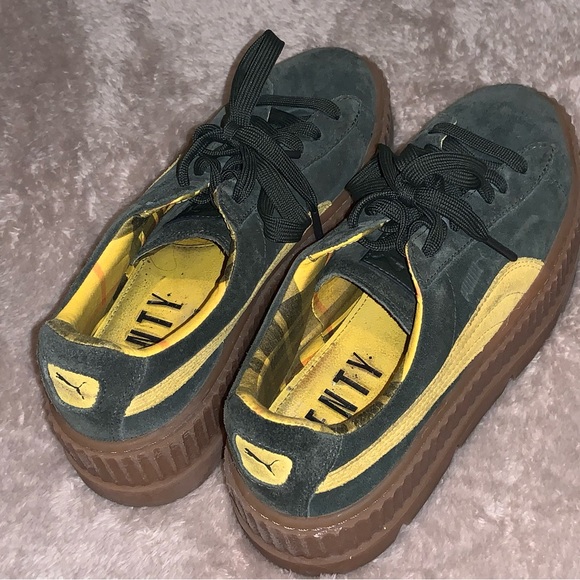 Puma Shoes - Fenty Puma by Rihanna cleated creeper shoes